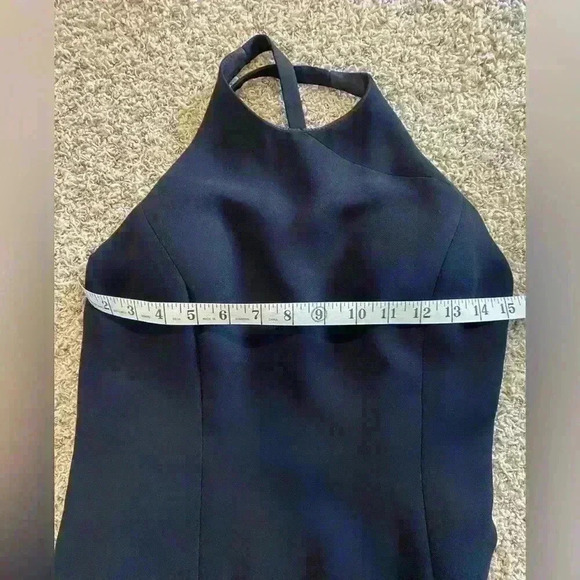 YL by Yair Black Gown Dress Wedding / Prom Junior Sizing Size 8 - Picture 7 of 8